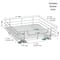 Household Essentials Glidez Lined Cabinet Organizer
